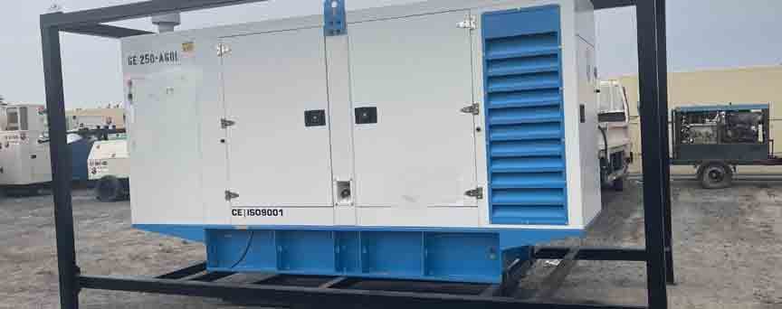 250kva generator on rent