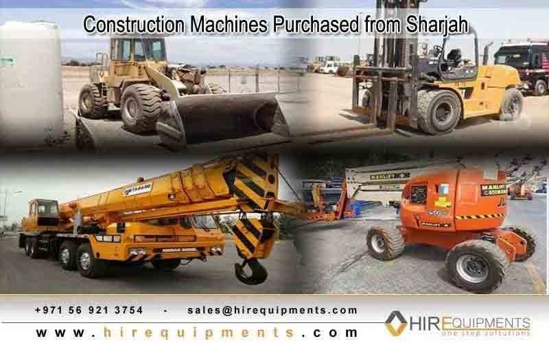 construction machines buyer in dubai